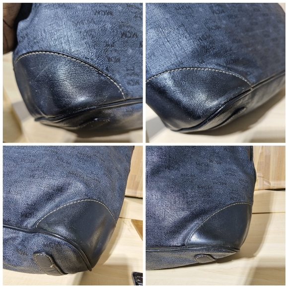 MCM Visetos Tote Bag Black - Picture 9 of 10